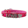 Bling Personalized Pet Dog Collar Rhinestone Customized