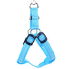 Nylon Dog harness with LED Flashing Light