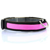 Nylon LED  Dog Collar For Night Safety Anti-lost Flashing Light