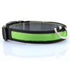 Nylon LED  Dog Collar For Night Safety Anti-lost Flashing Light